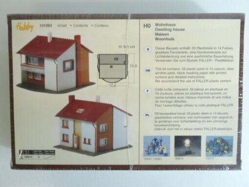 Faller H0 131263 Bausatz Wohnhaus neuwertig in ungeöffneter OVP QR5230 – Bild 3