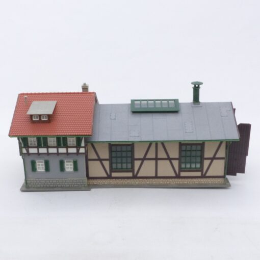 Faller H0 131287 Lokschuppen mit Haus aus Anlagenrückbau siehe Bilder o. EX5821 – Bild 4