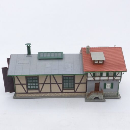 Faller H0 131287 Lokschuppen mit Haus aus Anlagenrückbau siehe Bilder o. EX5821 – Bild 6