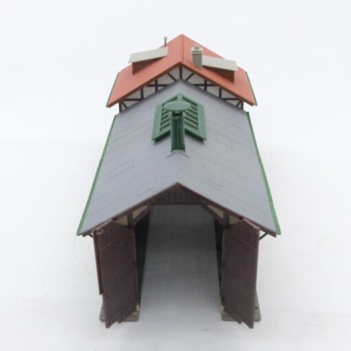 Faller H0 131287 Lokschuppen mit Haus aus Anlagenrückbau siehe Bilder o. EX5821