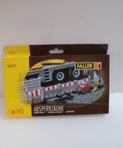 Faller H0 180435 Absperrzäune in OVP PK3074