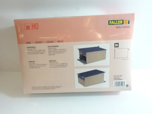 Faller H0 1:87 Bausatz 131248 Reparaturhalle ungeöffnet in OVP QR8188 – Bild 3