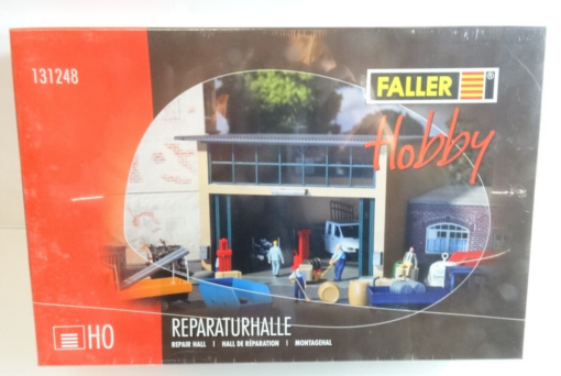 Faller H0 1:87 Bausatz 131248 Reparaturhalle ungeöffnet in OVP QR8188