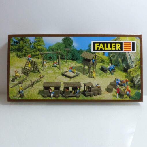 Faller H0 Bausatz Nr.: B-577 - Abenteuerspielplatz, in OVP EB3951 – Bild 3