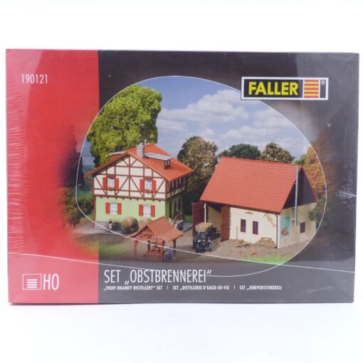Faller H0 Bausatz Set 190121 Obstbrennerei in ungeöffneter OVP EX6290