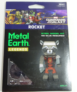 Fascinations Metal Earth Legends Bausatz 3 D Figur Rocket in OVP AR8191