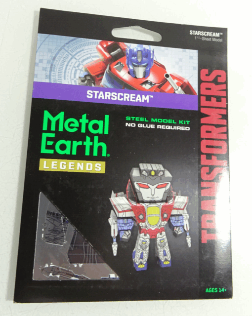 Fascinations Metall Earth Legends Bausatz 3 D Figur Starscream in OVP AR8180