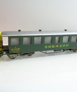 Fleischmann H0 1417 B Personenwagen 2.Kl. mit Beleuchtung der SBB in OVP JD3738