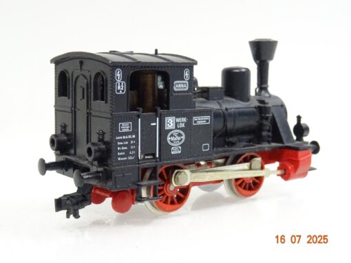 Fleischmann H0 4000 Dampflok schwarze Anna Werkslok JL1559 o. – Bild 4