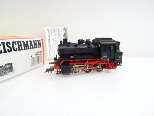 Fleischmann H0 4021 Dampflok BR 80 008 der DB in OVP LE3877