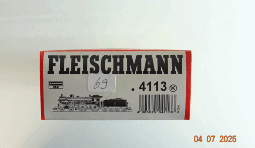Fleischmann H0 4113 Dampflok Leerverpackung siehe Foto CK9347