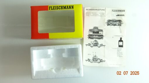 Fleischmann H0 4305 Zahnrad-Lok BR 12 1968 ELB Leerverpackung siehe Foto CK9236 – Bild 3