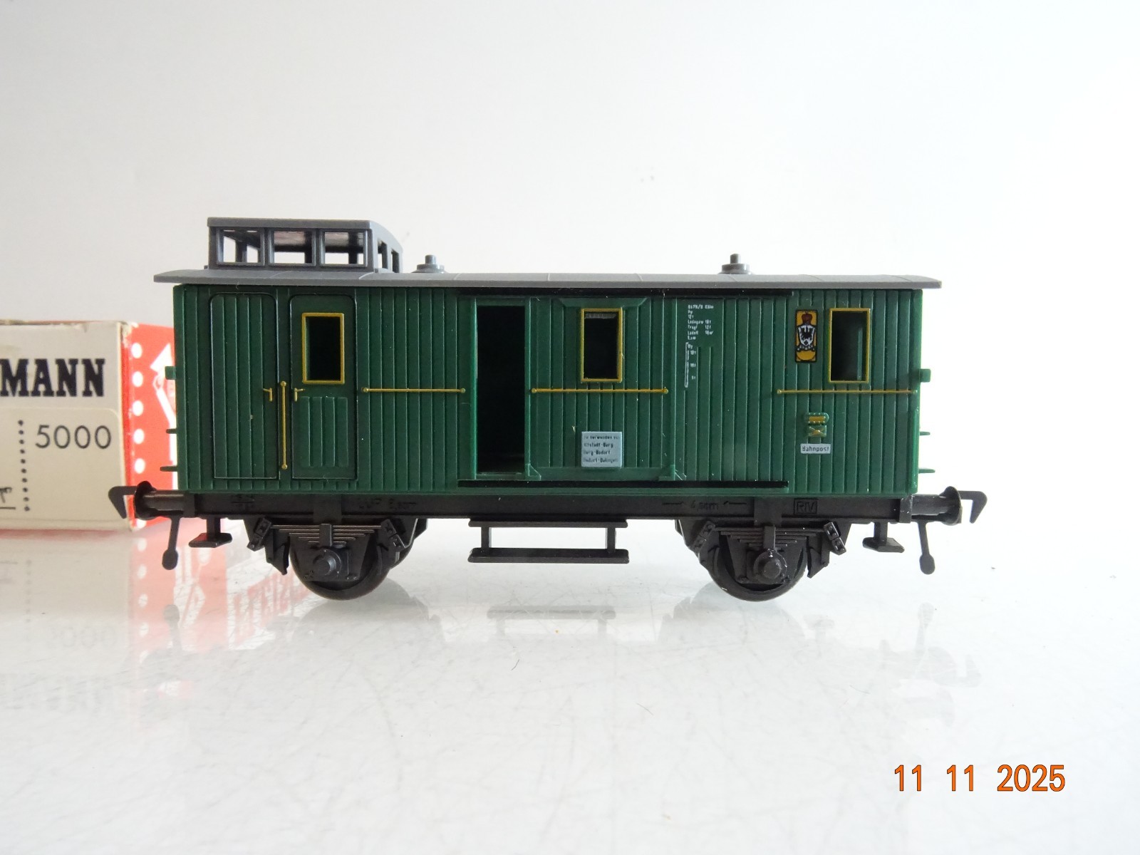 Fleischmann H0 5000 Gepäckwagen in OVP BH1062 – Bild 3