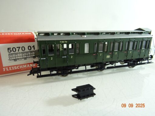 Fleischmann H0 5070 01 K Abteilwagen 2. Klasse der DB in OVP RR3488 – Bild 3