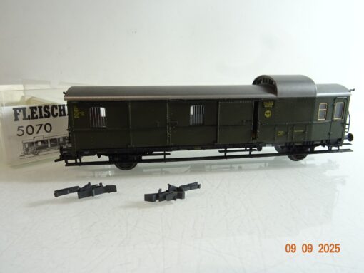 Fleischmann H0 5070 K Gepäckwagen der DRG in OVP RR3463 – Bild 3