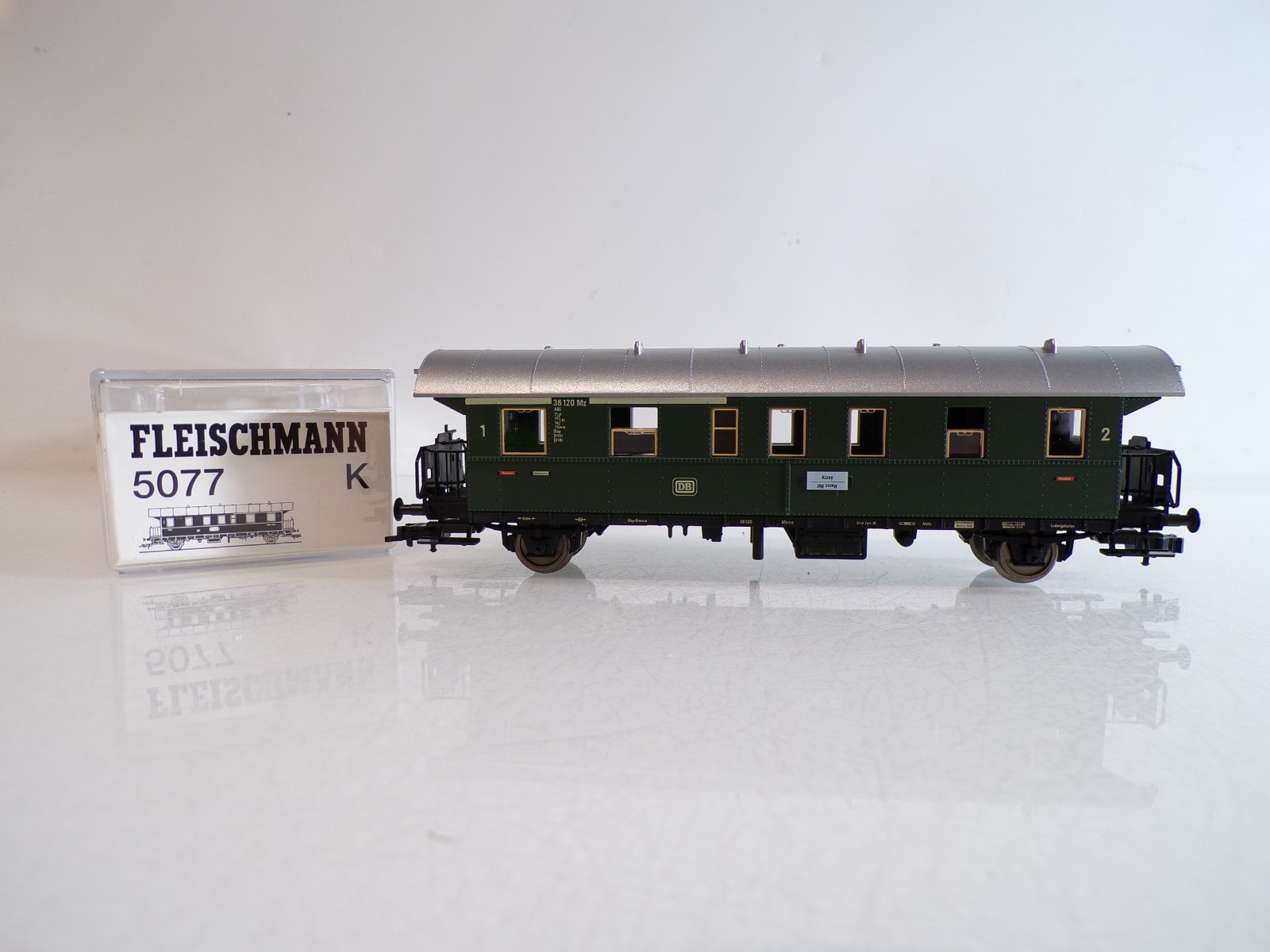 Fleischmann H0 5077 K Donnerbüchse 1./2. Kl. der DB in OVP BH1649