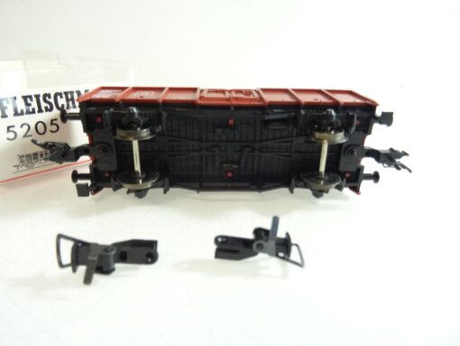 Fleischmann H0 5205 Hochbordwagen mit Ladung der DB in OVP RR889 – Bild 4