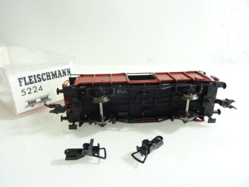Fleischmann H0 5224 Autotransportwagen mit PKW der DB in OVP RR715 – Bild 4