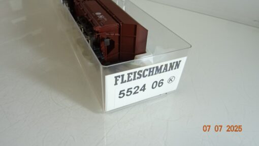 Fleischmann H0 522406 K Selbstentladewagen mit Kohleladung der DB  in OVP PR8924 – Bild 3