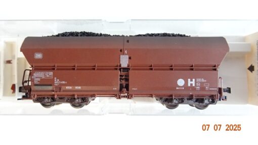 Fleischmann H0 522406 K Selbstentladewagen mit Kohleladung der DB  in OVP PR8924