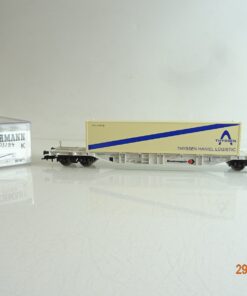 Fleischmann H0 5246 K Containertragwagen Kombiwaggon der DB in OVP BH193