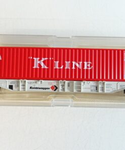 Fleischmann H0 5247 K Containertragwagen mit Container K Line in OVP PR8970