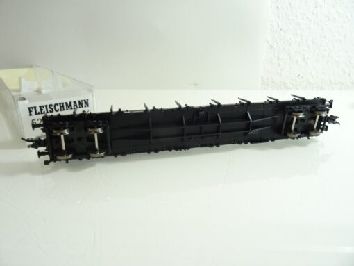 Fleischmann H0 5287 K Rungenwagen mit Ladung der DB in OVP RR735 – Bild 4