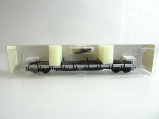 Fleischmann H0 5287 K Rungenwagen mit Ladung der DB in OVP RR735 – Bild 5