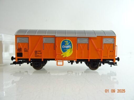 Fleischmann H0 5315K gedeckter Güterwagen  Chiquita der DB in OVP BH55 – Bild 3