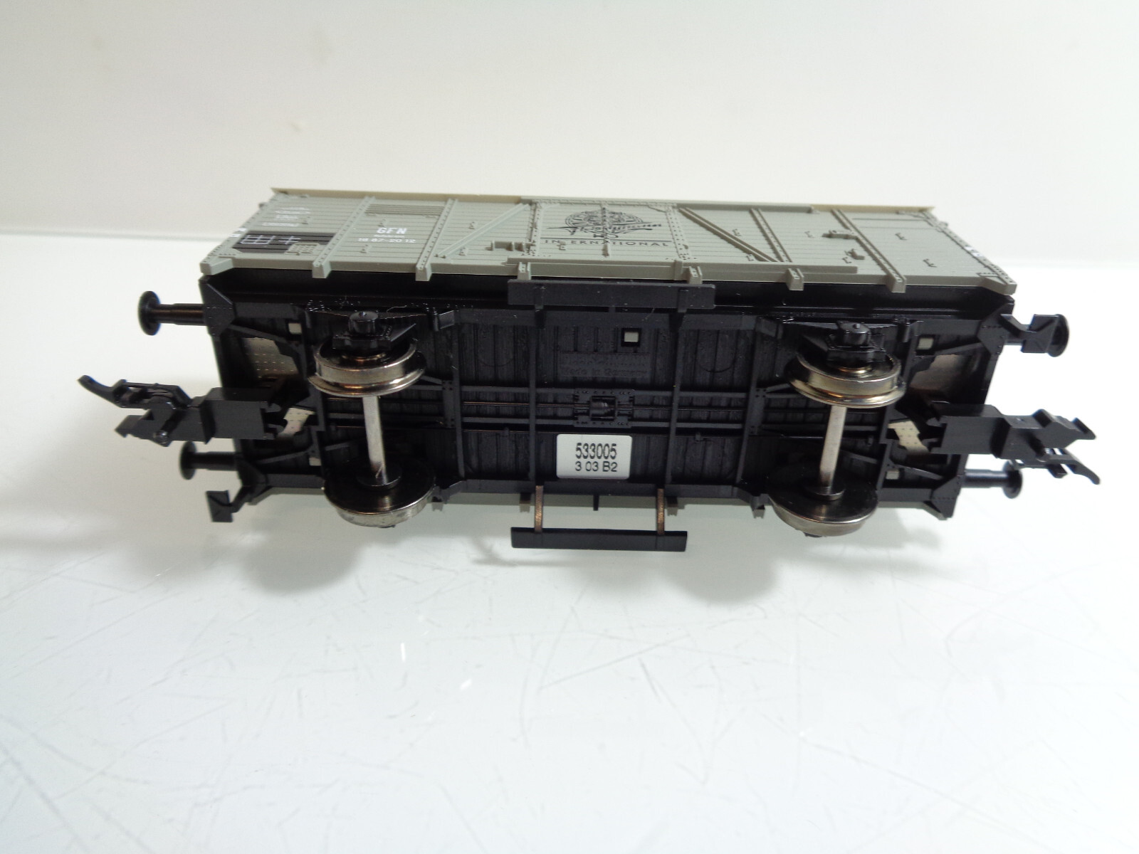 Fleischmann H0 5330 05 K Gedeckter Güterwagen 125 Jahre Fleischmann in OVP C775 – Bild 5