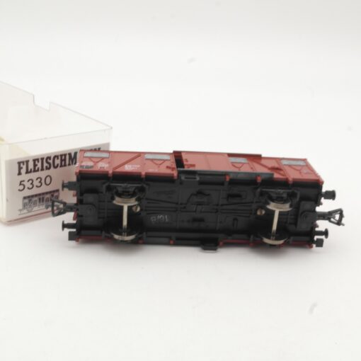 Fleischmann H0 5330 gedeckter Güterwagen der DB in OVP RR1208 – Bild 4