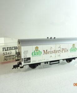 Fleischmann H0 5342 Kühlwagen DAB Meister-Pils der DB in OVP RR3451