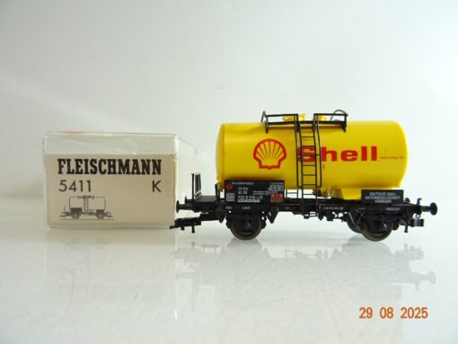 Fleischmann H0 5411K Kesselwagen Shell der DB in OVP BH25