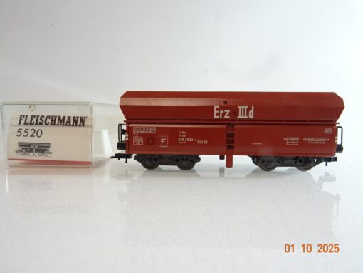 Fleischmann H0 5520K Selbstentladewagen Erz IIId der DB in OVP BH285