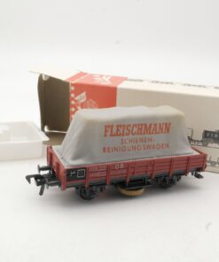 Fleischmann H0 5569 Schienenreinigungswagen, siehe Foto in OVP RR1001