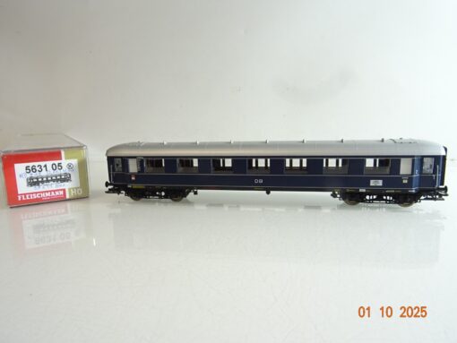 Fleischmann H0 563105K F-Zug Personenwagen 2.Kl. der DB in OVP BH293