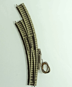 Fleischmann H0 6142 Bogenweiche links mit Antrieb siehe Foto CK7637 o.
