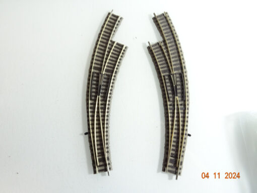 Fleischmann H0 6142 Bogenweiche rechts/links siehe Foto CK3752 o.