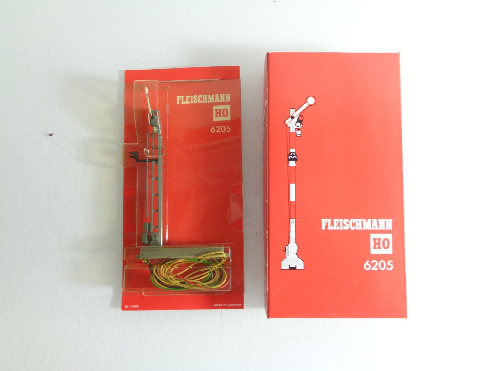 Fleischmann H0 6205 Signal Form-Hauptsignal 1-flügelig s. Foto in OVP PK1773