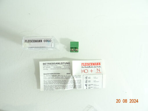Fleischmann H0 6950 Streckengleichrichter siehe Foto in OVP CK2998