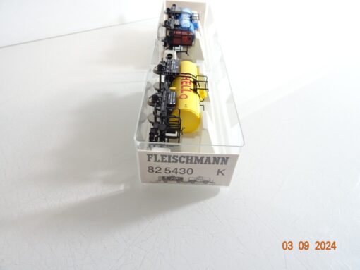 Fleischmann H0 82 5430K Kesselwagen 2er Set der DB neuwertig in OVP PR2441 – Bild 3