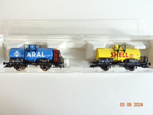 Fleischmann H0 82 5430K Kesselwagen 2er Set der DB neuwertig in OVP PR2441