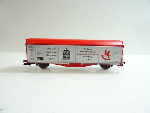 Fleischmann H0 99 5371 K Schiebewandwagen 50 Jahre Spielwarenmesse in OVP TF321 – Bild 3