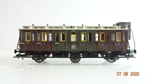 Fleischmann H0 Abteilwagen 2./3.Kl. der K.P.E.V. PR9480 o.