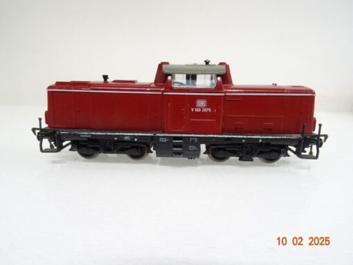 Fleischmann H0 Diesellok V100 2075 der DB PR5892 o.