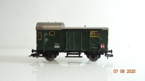 Fleischmann H0 Güterzug Gepäckwagen mit Schlusslaternen  der DB PR9471 o.