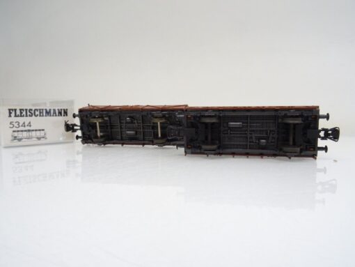 Fleischmann H0 Hochbordwagen der DB 2 Stück in EVP PR26 – Bild 4
