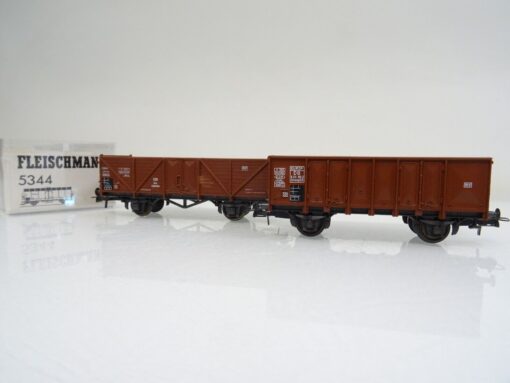 Fleischmann H0 Hochbordwagen der DB 2 Stück in EVP PR26
