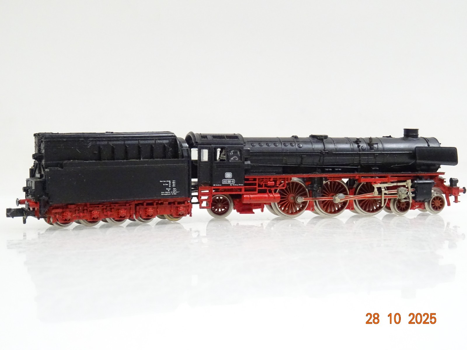 Fleischmann N 7171 Dampflok BR 012 081-6 der DB JL3862 o. – Bild 3