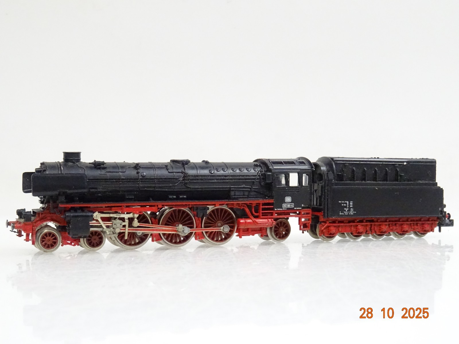 Fleischmann N 7171 Dampflok BR 012 081-6 der DB JL3862 o.